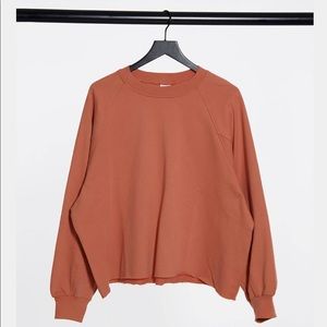 NWT ASOS Collusion Oversized Sweatshirt in Blush